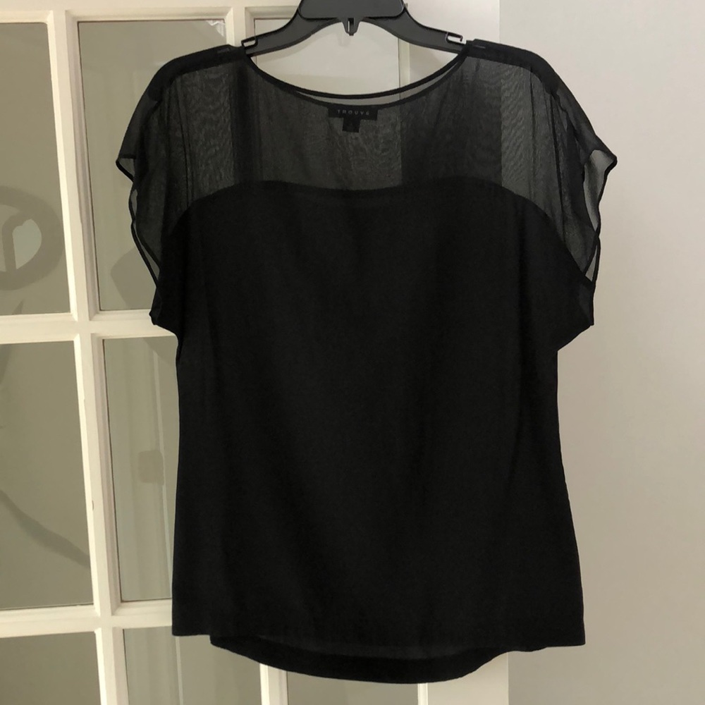 Trouve silk top